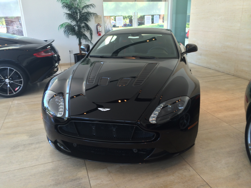 Illustration for article titled Saw a V12 Vantage S today!
